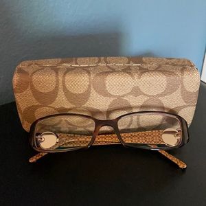 👓 Authentic COACH 🌹 Rosa Eyeglasses